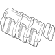 Mazda KEWN-88-48Y-02 Trim(Left), Rear Seat Back