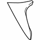 Mazda KB7W-51-9B0C Side Spoiler