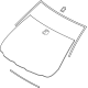 Mazda DGJ2-63-900 Windshield Mazda DGJ2-63-900 Windshield