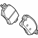 Mazda BAY0-26-43ZB Brake Pads Mazda BAY0-26-43ZB Brake Pads