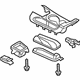Mazda BJS7-64-43YA-02 Upper Trim Mazda BJS7-64-43YA-02 Upper Trim