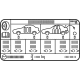 Mazda DEKK-69-014A Tire Pressure Label Mazda DEKK-69-014A Tire Pressure Label