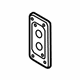 Mazda GK2A-53-12YA Bumper Bracket