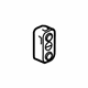 Mazda GKK8-67-ZA3 Fuse Cover