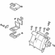 Mazda TD74-88-280-02 Seat Back Assembly