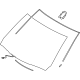 Mazda KJG4-63-900F Glass, Windshield Mazda KJG4-63-900F Glass, Windshield