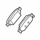 Mazda D2Y1-26-43ZA Brake Pads Mazda D2Y1-26-43ZA Brake Pads