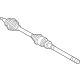 Mazda FD05-25-50X Shaft(Right), Drive Mazda FD05-25-50X Shaft(Right), Drive