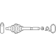 Mazda FD05-22-510 Joint Set(Right), Outer Mazda FD05-22-510 Joint Set(Right), Outer