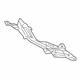 Mazda D09H-56-L11 Air Guide Mazda D09H-56-L11 Air Guide