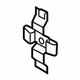 Mazda NA5F-33-231 Caliper Assembly Retainer Clip Mazda NA5F-33-231 Caliper Assembly Retainer Clip