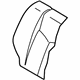 Mazda BN5V-88-451-65 Seat Back Cover