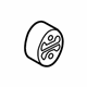 Mazda ZY56-40-061 Muffler Insulator