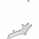 Mazda EC03-51-RF0P-96 Body Side Molding