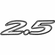 Mazda BBM7-51-721 Nameplate