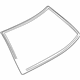 Mazda B25R-50-611A Molding Mazda B25R-50-611A Molding