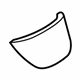 Mazda TE69-32-983B Trim Cover Mazda TE69-32-983B Trim Cover