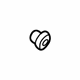 Mazda 9YB0-70-501 Lens & Housing Nut