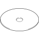 Mazda KMP4-56-135 Insulator Mazda KMP4-56-135 Insulator