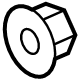 Mazda 9YB0-41-031 Strut Nut Mazda 9YB0-41-031 Strut Nut