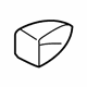 Mazda DF71-59-415A Cap