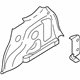 Mazda EF91-68-870C-66 Quarter Trim Panel