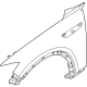 Mazda KMY6-52-100A Panel(Right), Fender-Front