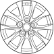 Mazda 9965-M7-6560 Wheel, Alloy Mazda 9965-M7-6560 Wheel, Alloy