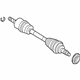 Mazda GG36-25-50XB Drive Axle