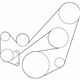 Mazda LFG1-15-909B Serpentine Belt