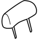 Mazda T062-88-190-05 Headrest