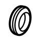 Mazda BDTV-67-491 Washer Pump Grommet