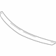 Mazda GS3L-50-711C-BB Molding
