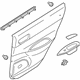 Mazda GP7B-68-55YH-81 Door Trim Panel Mazda GP7B-68-55YH-81 Door Trim Panel