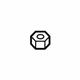 Mazda H266-28-091 Strut Nut Mazda H266-28-091 Strut Nut