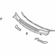 Mazda LD47-50-790 Cowl Grille Mazda LD47-50-790 Cowl Grille