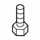 Mazda 9YA1-61-205 Side Mount Bolt