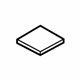Mazda D651-42-762 Fuel Tank Pad