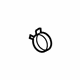 Mazda CA07-15-182A Outlet Hose Clamp