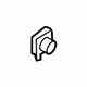 Mazda BCKA-50-0Z1 Side Retainer Grommet Mazda BCKA-50-0Z1 Side Retainer Grommet