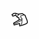Mazda BBM2-57-053-02 Rear End Track Cover