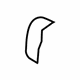 Mazda GEG1-88-141-02 Headrest Mazda GEG1-88-141-02 Headrest