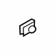 Mazda GS3L-88-072 Side Air Bag U-Nut Mazda GS3L-88-072 Side Air Bag U-Nut