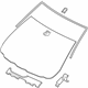Mazda DB4G-63-900A Windshield Mazda DB4G-63-900A Windshield