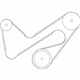 Mazda YF09-15-908 Serpentine Belt