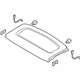 Mazda D10E-68-310-02 Package Tray Trim