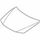 Mazda C5Y3-52-31X Hood