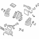 Mazda BGBM-61-130A A/C & Heater Assembly Mazda BGBM-61-130A A/C & Heater Assembly
