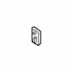 Mazda BDGF-61-J12 Gasket Mazda BDGF-61-J12 Gasket