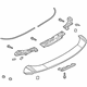 Mazda BHN9-51-960C-13 Spoiler Assembly Mazda BHN9-51-960C-13 Spoiler Assembly